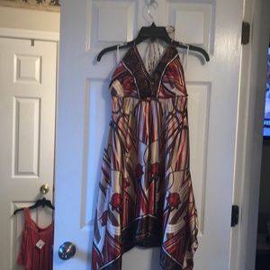 Cute halter sun dress!